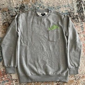Men gray sweater
